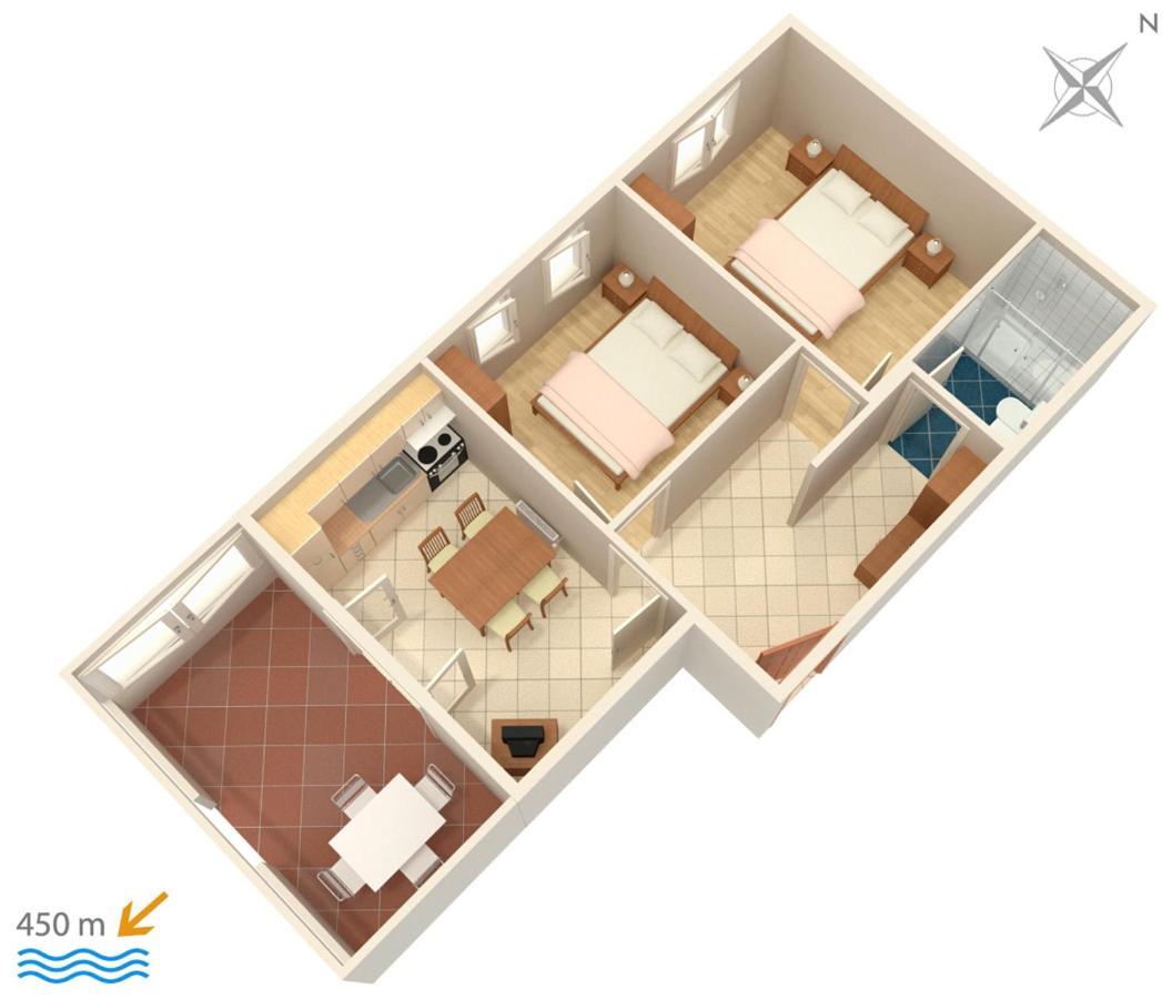 Family Friendly Apartments With A Swimming Pool Povljana, Pag - 244 Zewnętrze zdjęcie